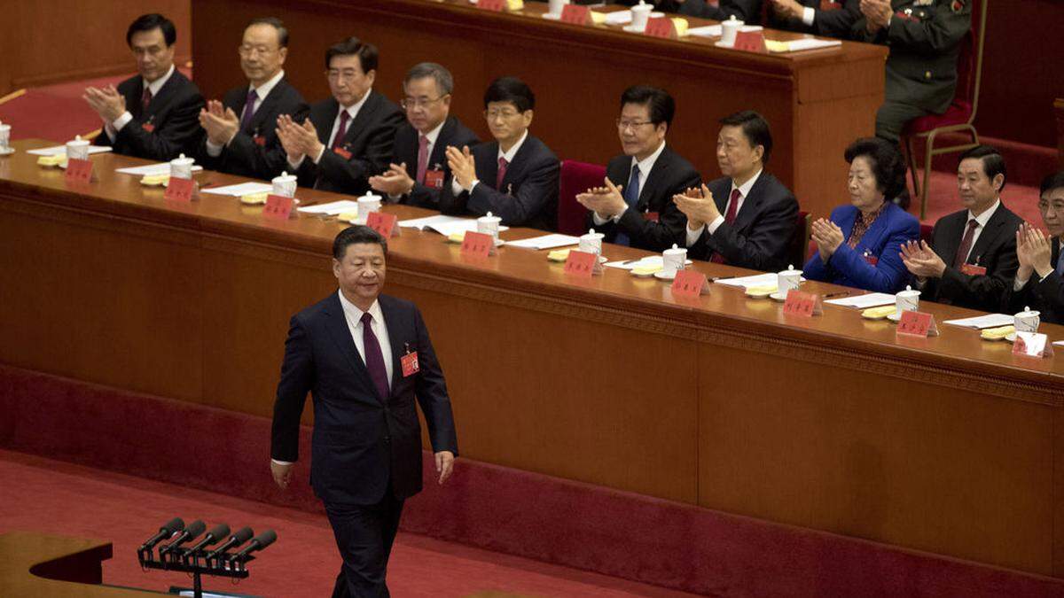 Chinas Staats- und Parteichef Xi Jinping .