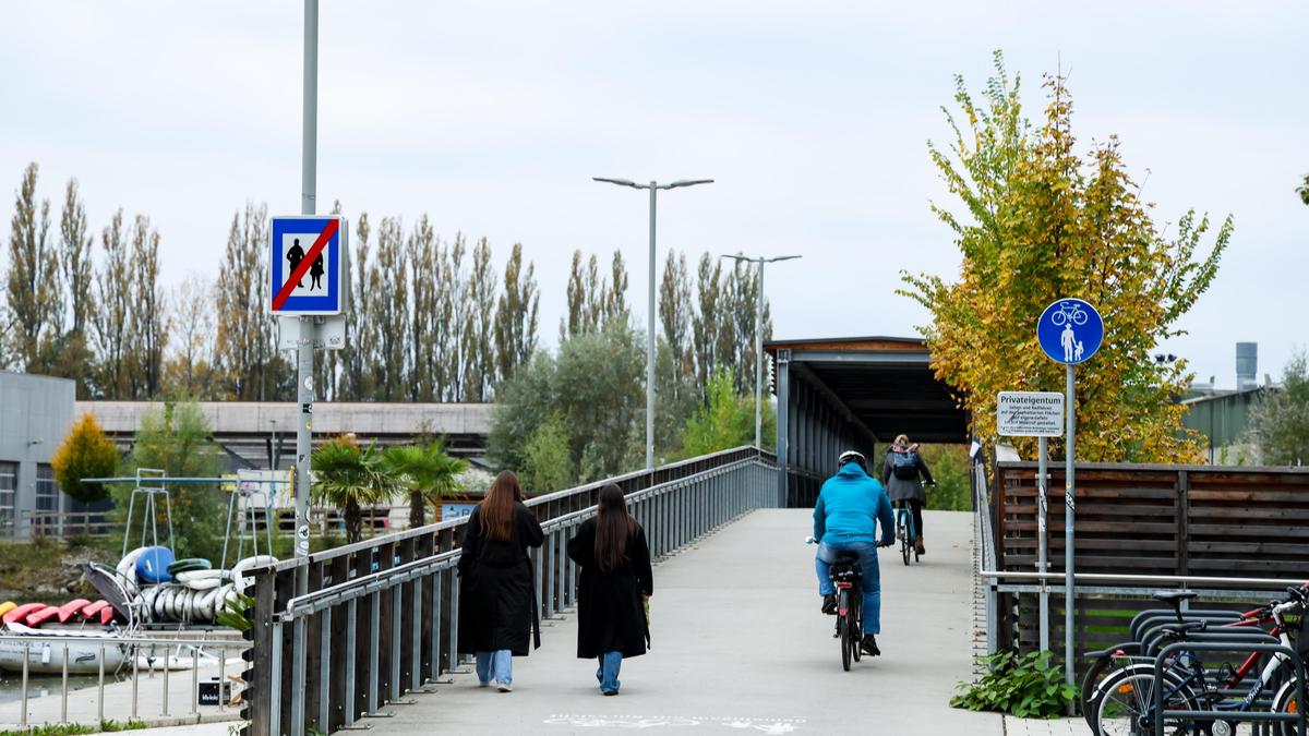 Die Rampe zum Puchsteg befindet sich auf dem Privatgrund von kovac Immobilien. Es läuft ein Enteignungsverfahren