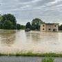 Überschwemmungen im Bezirk Hartberg-Fürstenfeld, aufgenommen am Sonntag, 9. Juni 2024