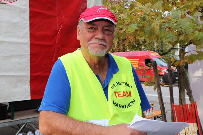 Kärnten Marathon-Organisator Helmut Paul konnte mit der Veranstaltung zufrieden sein!