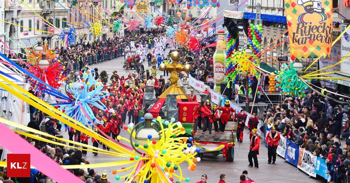 Carnival in Croatia |  In Rijeka, Carnival is celebrated especially loudly
