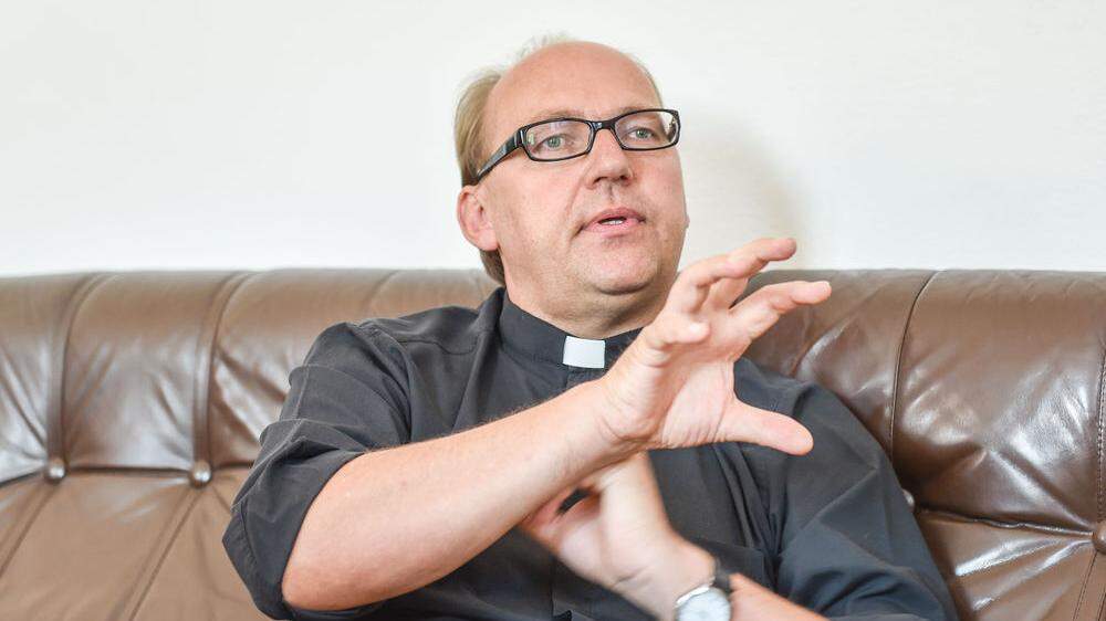Bischofsvikar Hermann Glettler ist besorgt