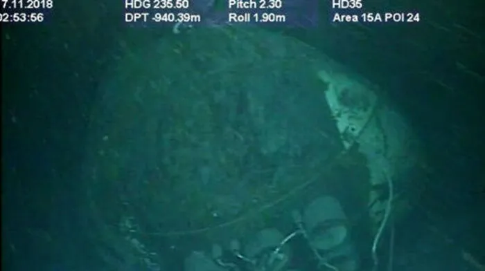 Erste Bilder vom U-Boot am Meeresgrund