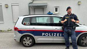 Polizist und Lebensretter David Lindbichler 