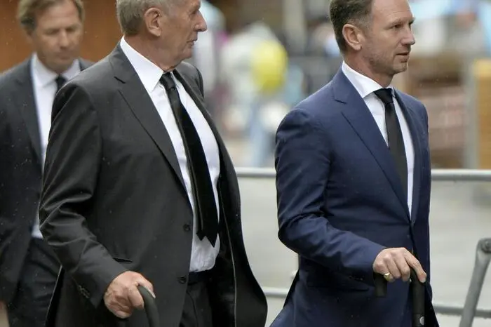 Helmut Marko (l.) und Christian Horner