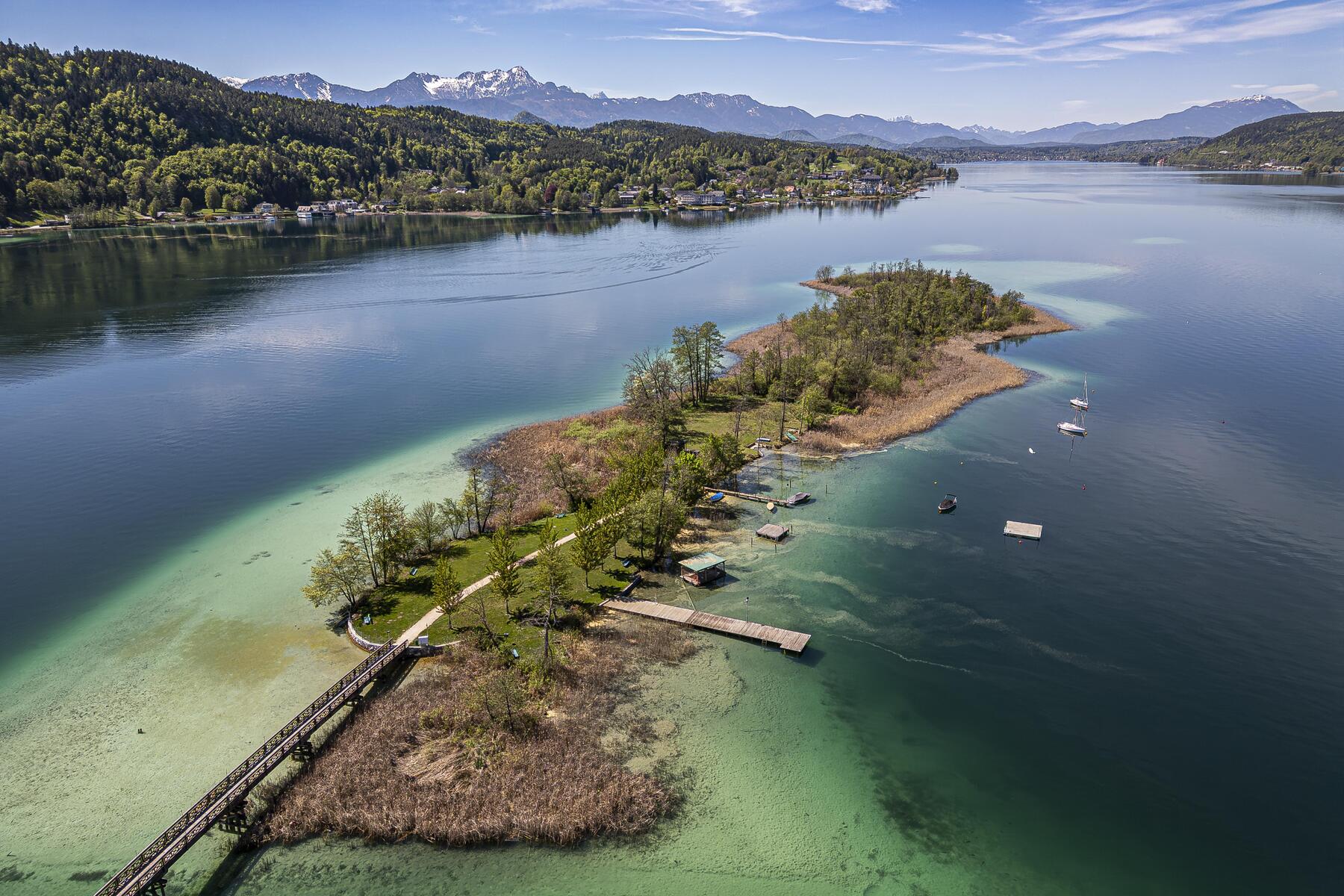 Land wollte Insel im Wörthersee kaufen, kam aber zu spät