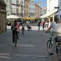 Das Radfahren am Hauptplatz wird weiterhin verboten sein
