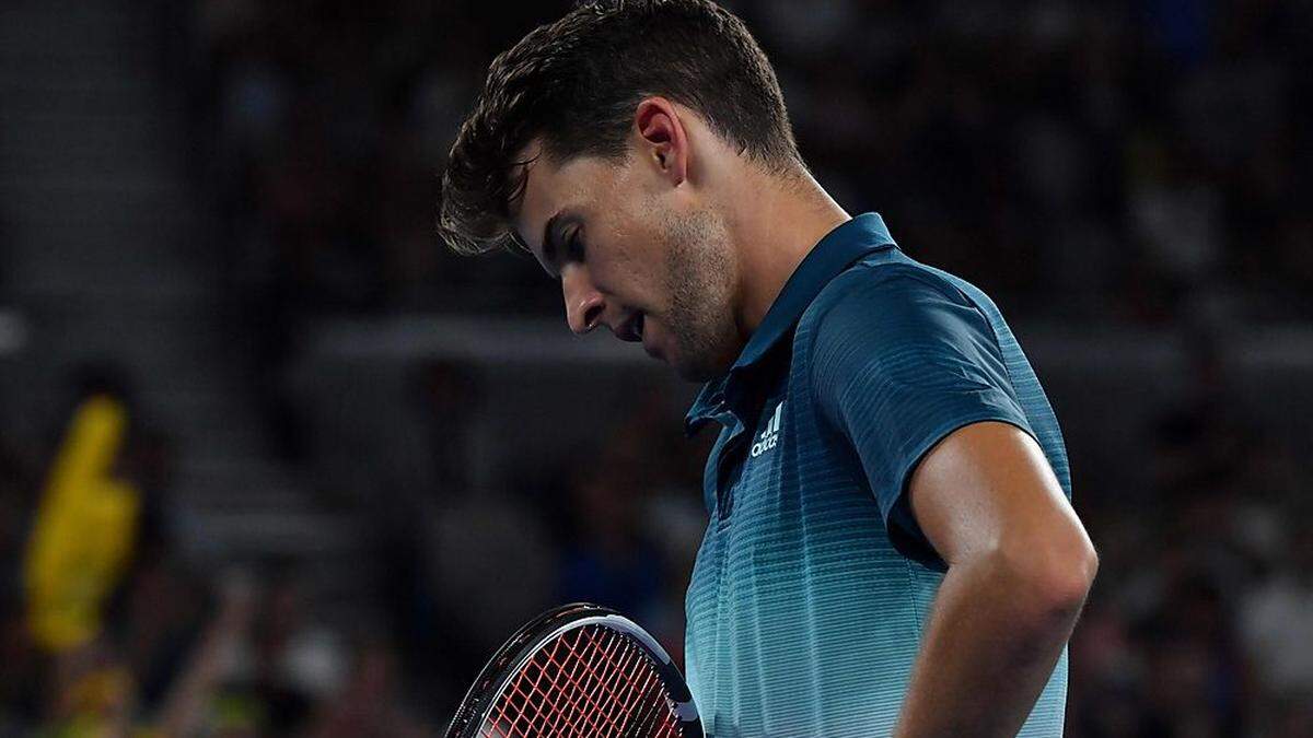 Dominic Thiem ist körperlich nicht fit