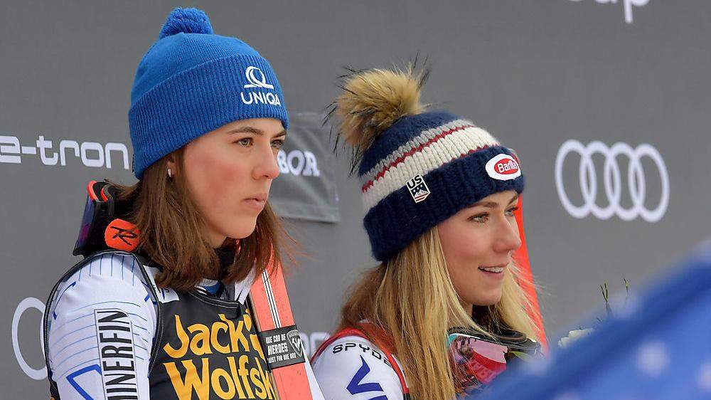Wer hat heute die Nase in Zauchensee vorne: Petra Vlhova oder Mikaela Shiffrin?