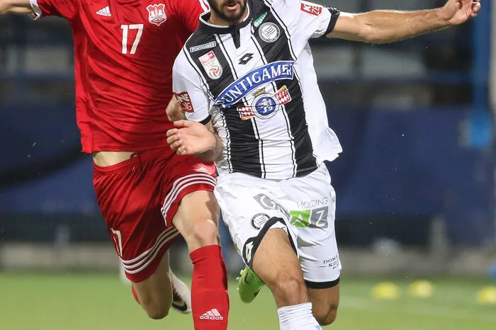 Sturm dominierte das Spiel über 90 Minuten.