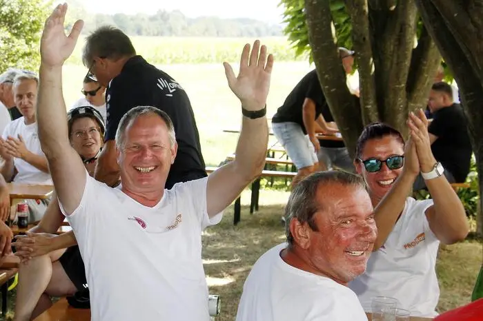 Organisiert wurde dieser sportliche Wettkampf von der Gemeinde mit Bürgermeister Herbert Spirk.