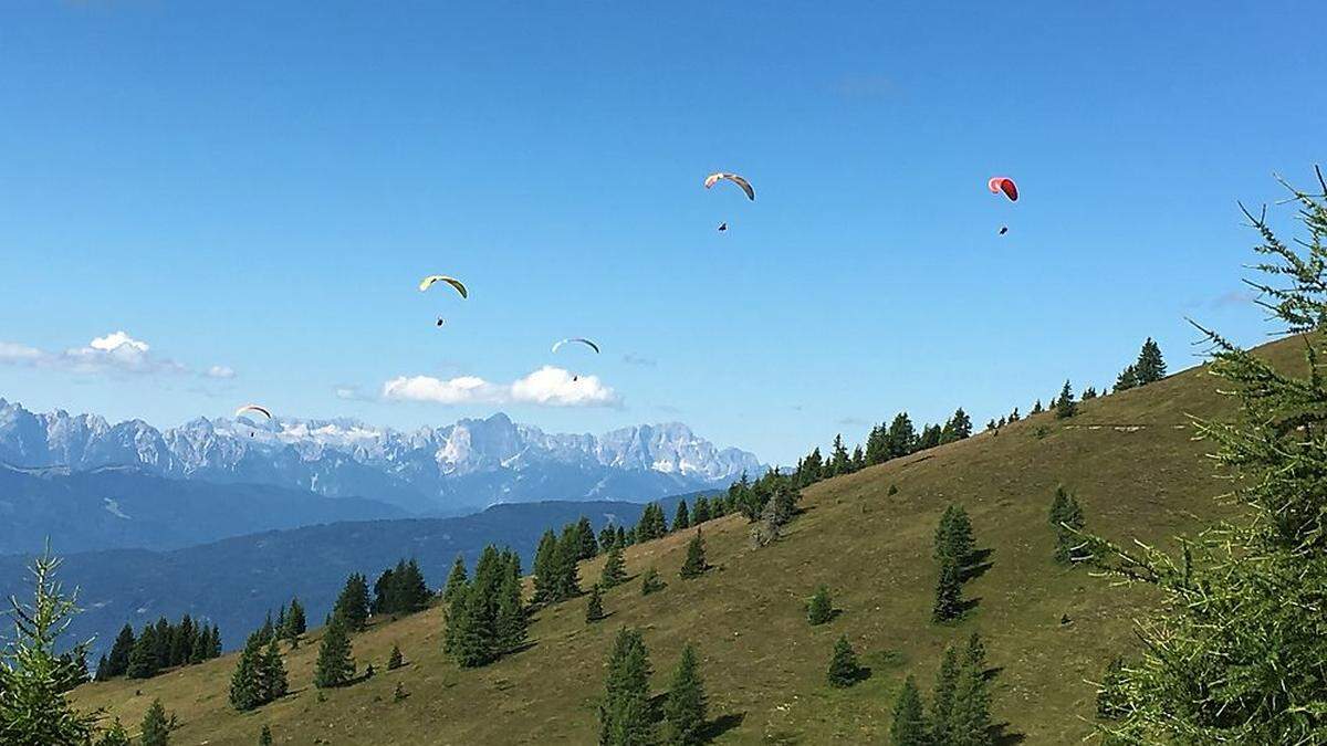 Auf der Gerlitzen kam es am Dienstag zu einem Paragleitunfall (Archivbild)