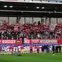 Der GAK feierte mit den Fans