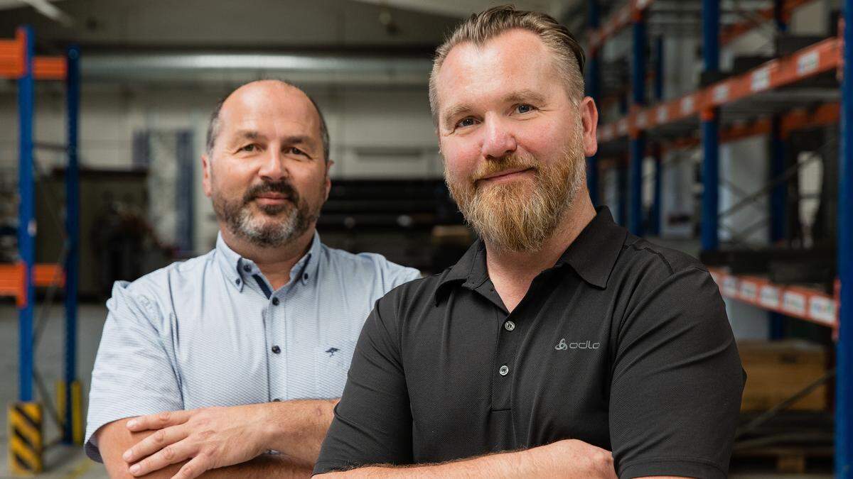 Claus Deutsch und Rupert Oswald (von links) bilden die Geschäftsführung der ÖVG Versteigerungs GmbH