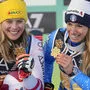 Katharina Liensberger und Marta Bassino holen zeitgleich Gold