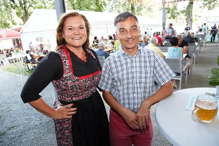 Gute Laune beim Seeuferfest in Annenheim