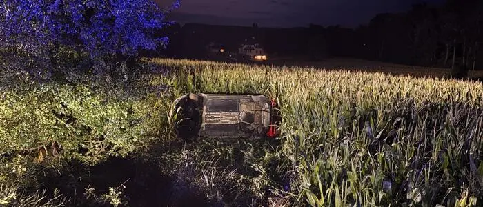 Mehrere Personen waren mit an Bord, jedoch wurde nur die Fahrzeuglenkerin verletzt