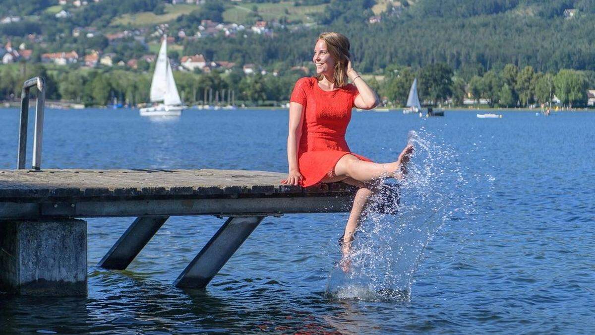 Heute bei nur zehn bis 15 Grad im Land kaum zu glauben, aber Badewetter naht