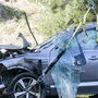 Das Auto von Tiger Woods war völlig zerstört