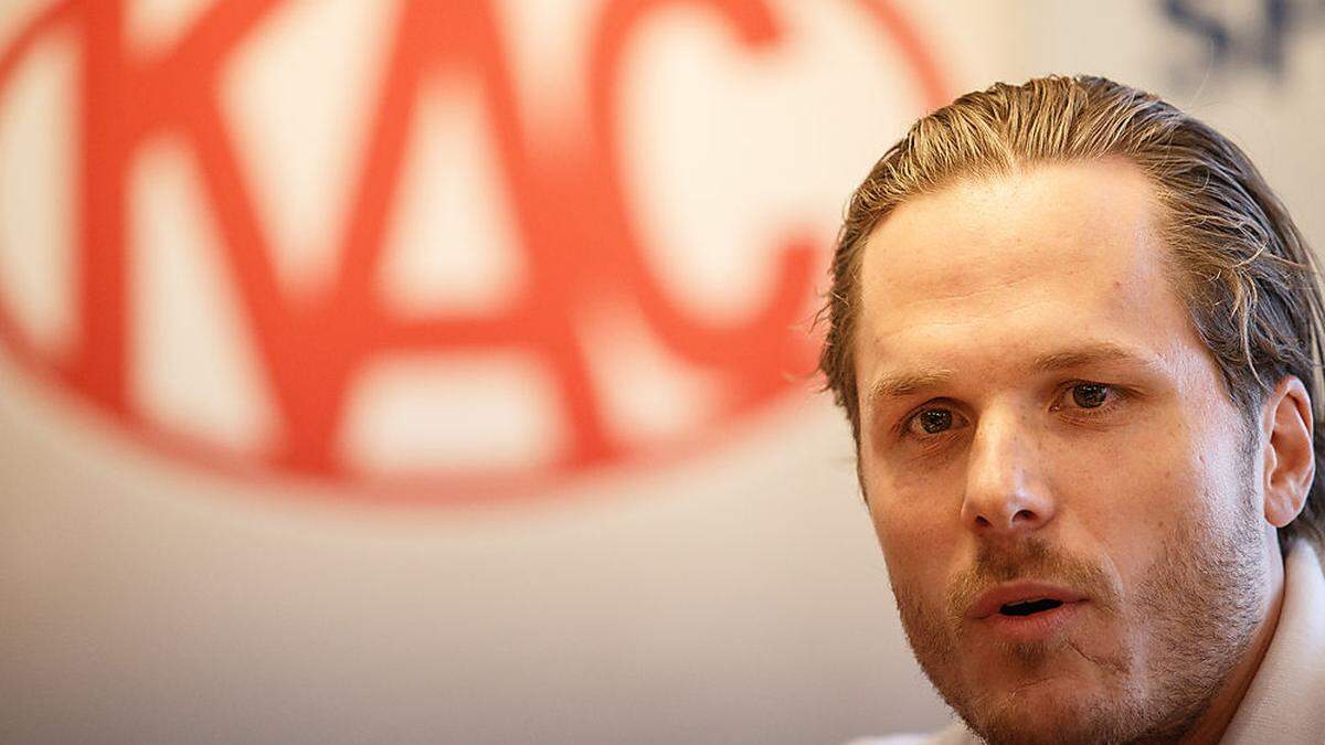 KAC-Kapitän Manuel Geier feiert in Bozen sein Comeback