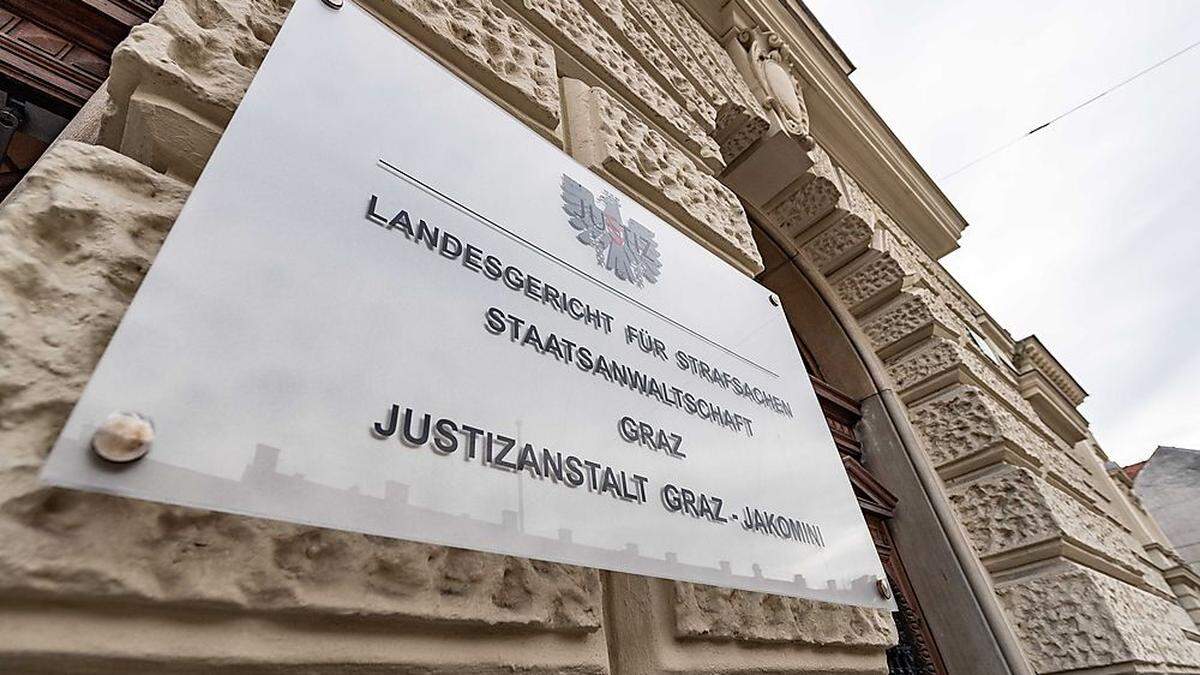 Prozess im Landesgericht Graz