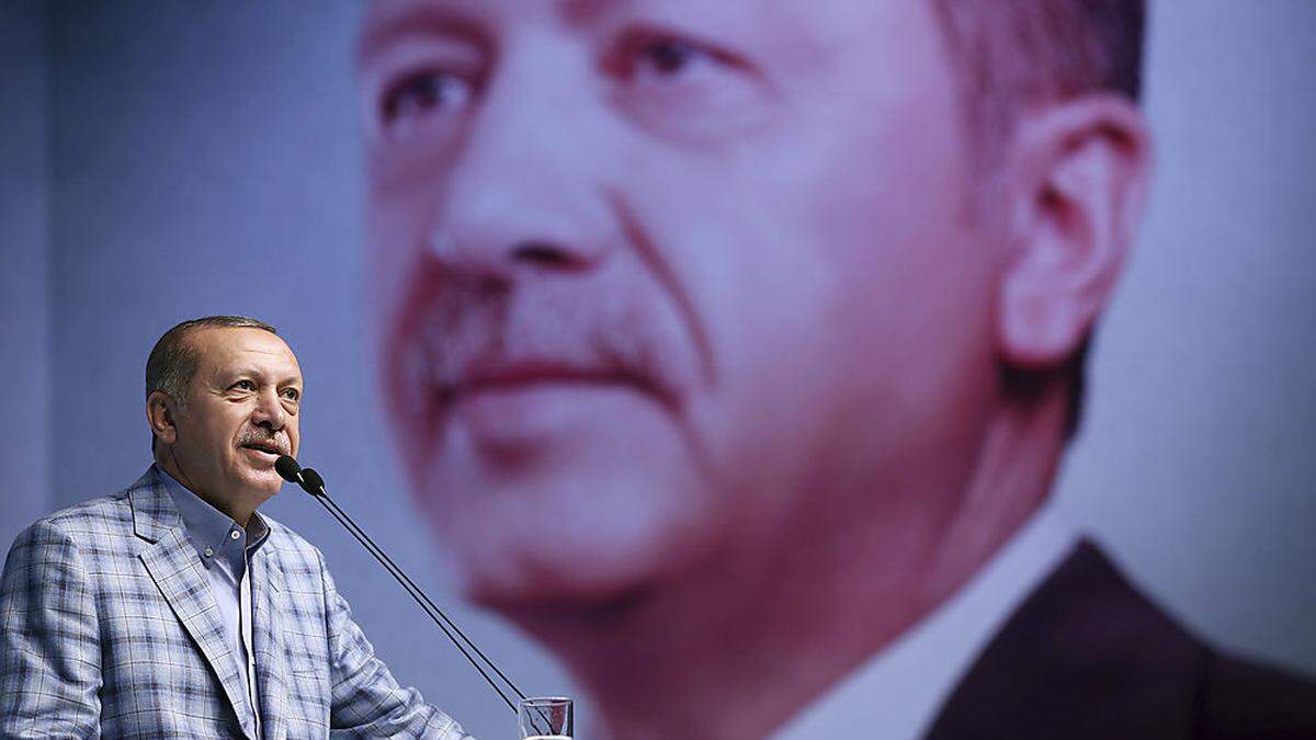 Der türkische Präsident Erdogan