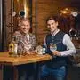 Reinhard und Daniel Wölkart (von links) von der Edelbrennerei Pipifein
