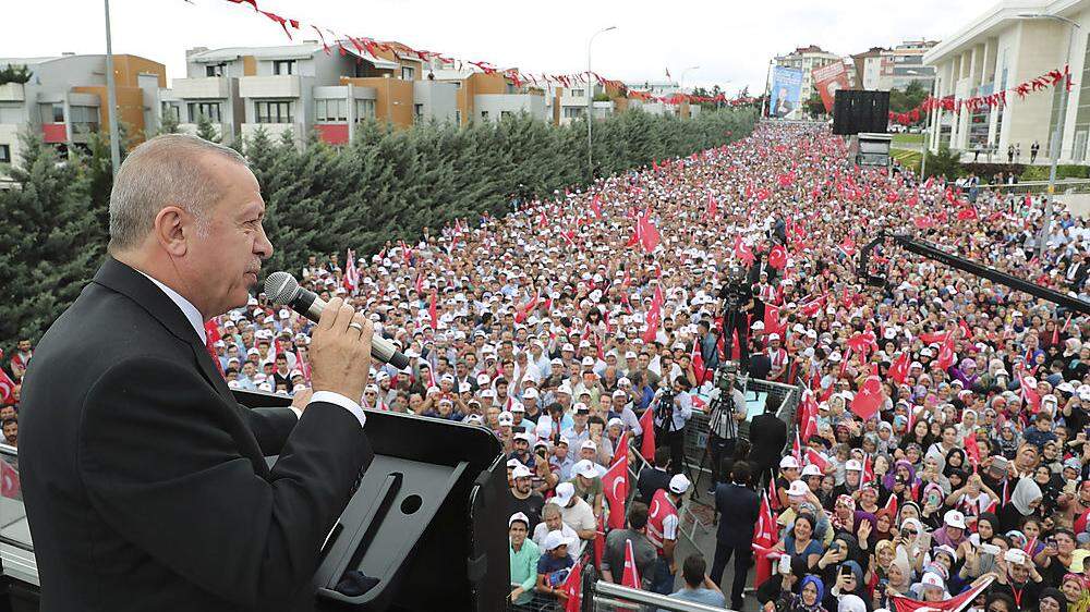 Die Bürgermeisterwahl in Istanbul ist auch ein Test für Staatspräsident Recep Tayyip Erdogan