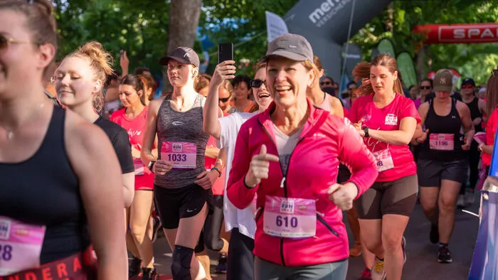 Gestartet wurde der Ladies Run 2023 im Grazer Augarten.