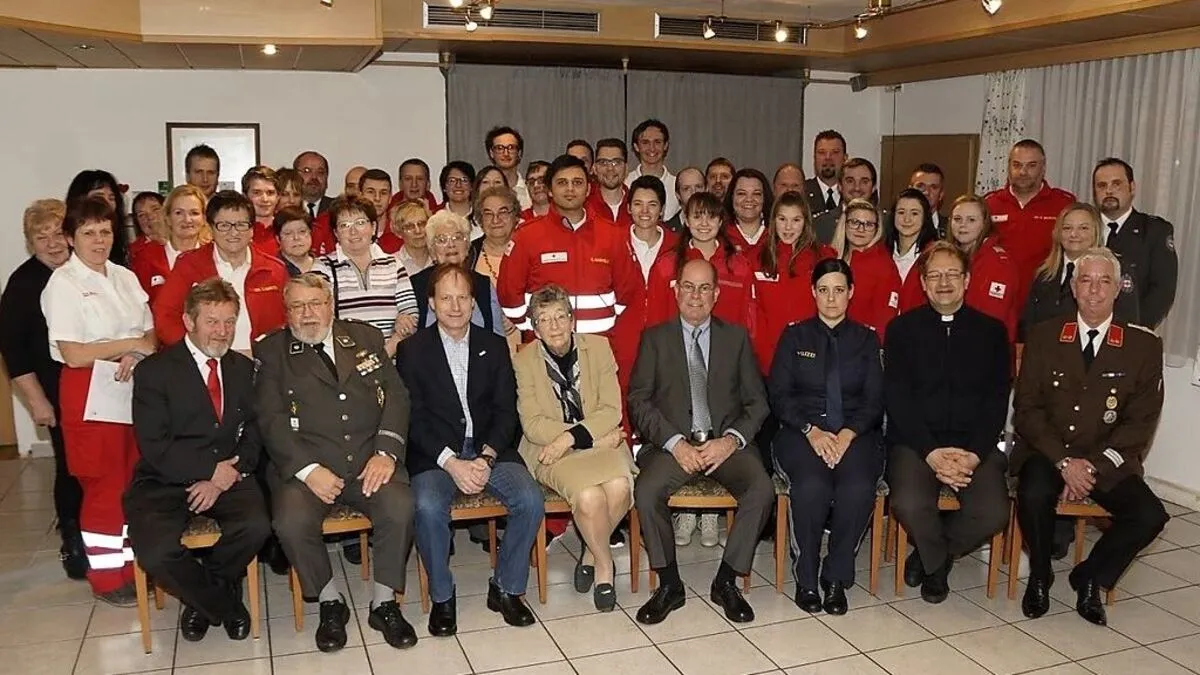 Die Mitglieder des Roten Kreuzes Zeltweg organisieren den Landesbewerb