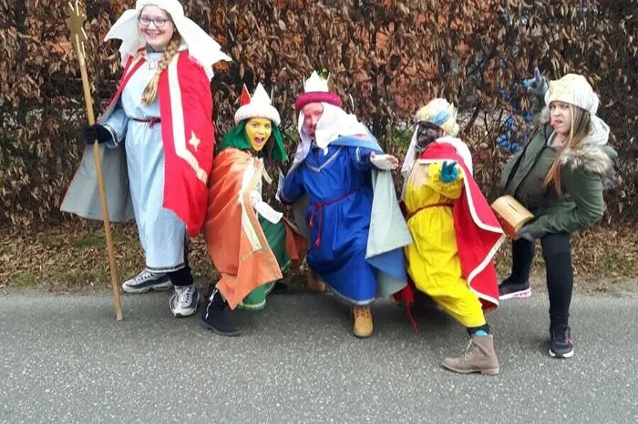 Viel Spaß hatten die Könige auch in Rollsdorf, wie man sieht.