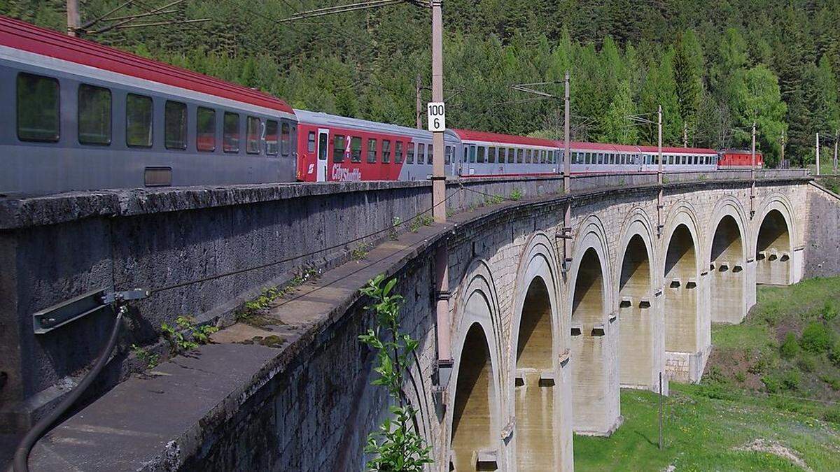 Die Ghega-Bahn über den Semmering wird saniert