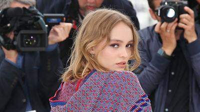 Lily-Rose Depp in Cannes