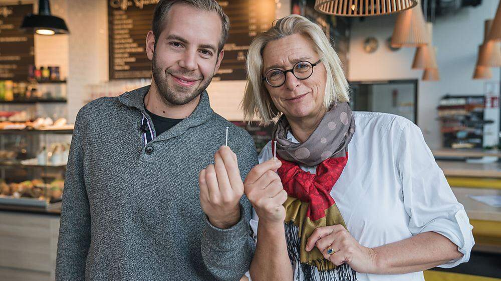 Johannes Eichler und Annelie-Martina Weinberg kämpfen für ihr Start-up 