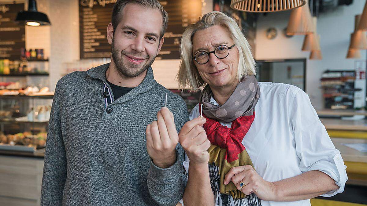 Johannes Eichler und Annelie-Martina Weinberg kämpfen für ihr Start-up 