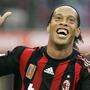 Ronaldinho mit seiner bekannten Jubelpose