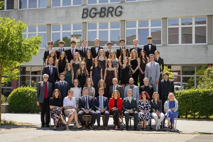 Ein neuer Lebensabschnitt beginnt für die einstigen Schülerinnen und Schüler der 8B