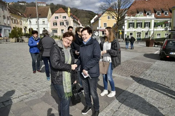 Die Verteilaktion war der Auftakt der #spürdenfrühling-Reihe.