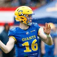 Quarterback Bastian Steinmair hat den Titel im Blick
