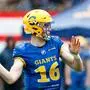 Quarterback Bastian Steinmair hat den Titel im Blick