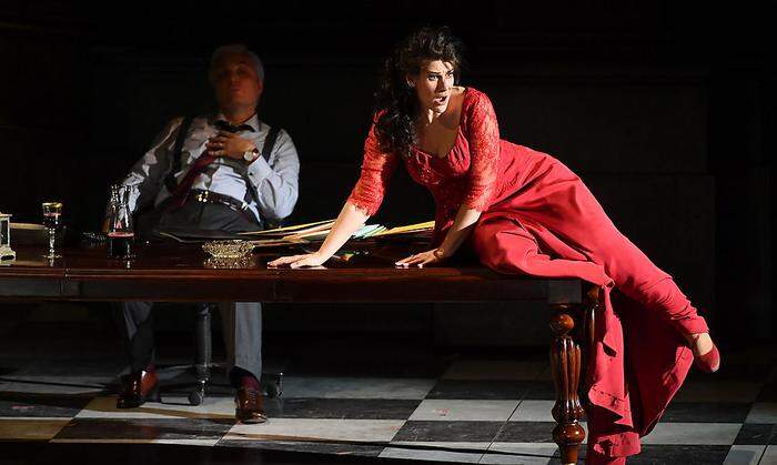 Anja Harteros als "Tosca" bei den heurigen Salzburger Osterfestspielen