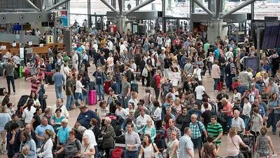 Chaos durch Stromausfall am Hamburger Flughafen