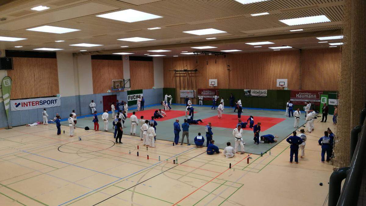 Beim Trainingslager des Nationalteams wurde der österreichische Judoverband auf die tolle Infratstruktur in Weiz aufmerksam