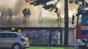 Brand beim Kindergarten in Leoben-Donawitz