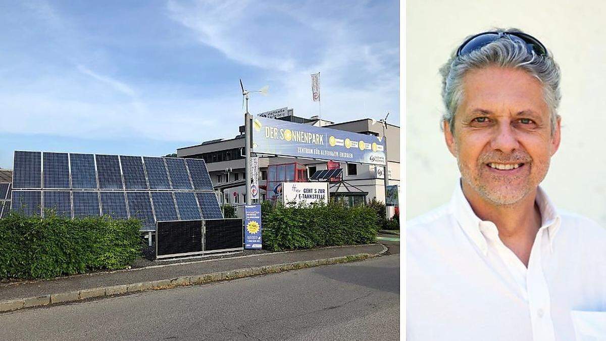 Die Stadtwerke Kapfenberg mit Direktor Christian Wohlmuth sind ein Vorreiter auf dem Gebiet der Fotovoltaik