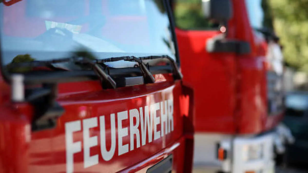 Einsatz für die Berufsfeuerwehr Graz
