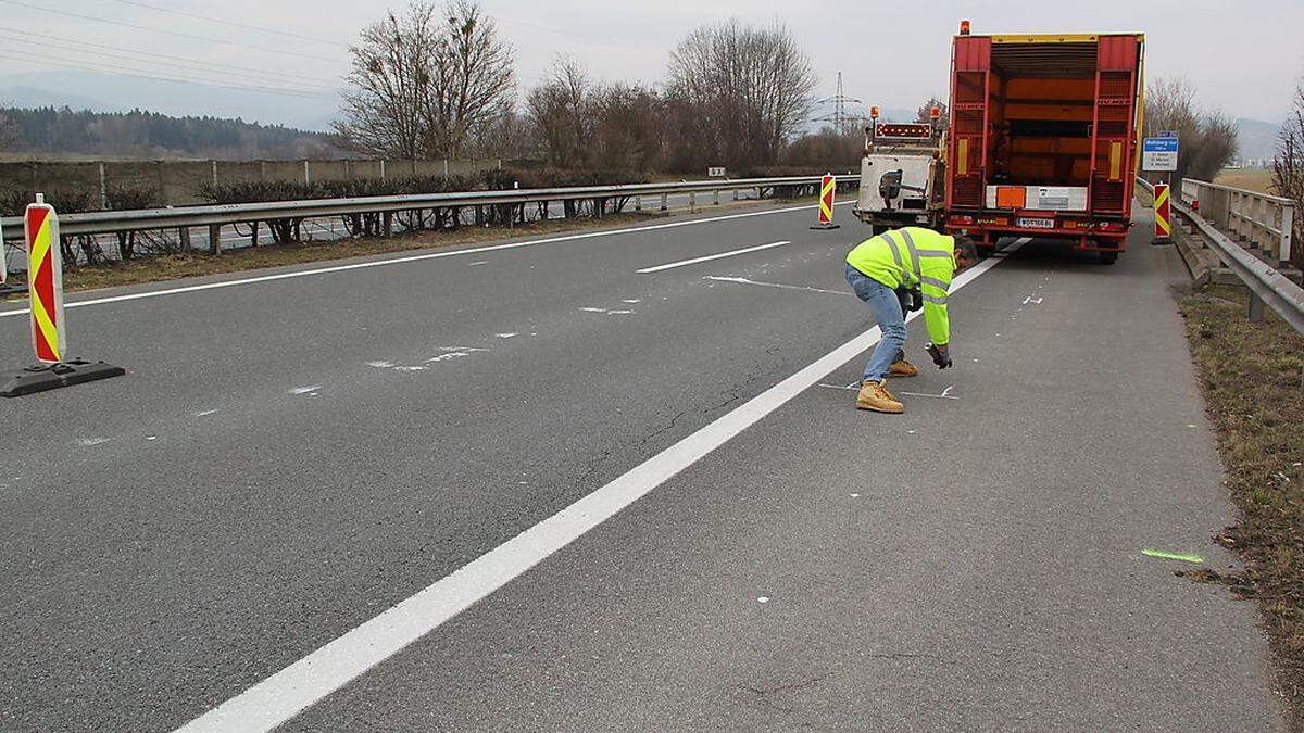 Seit Montag laufen die Arbeiten zwischen St. Andrä und Wolfsberg, Autofahrern steht derzeit abschnittsweise nur eine Fahrspur zur Verfügung