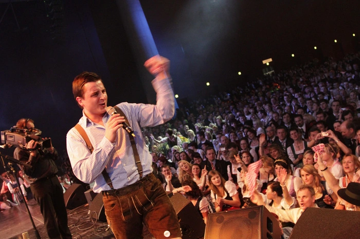 Auftritt beim steirischen Bauernbundball 2010. Schon im Jahr zuvor hatte Gabalier hier gespielt - ein Karriereturbo.