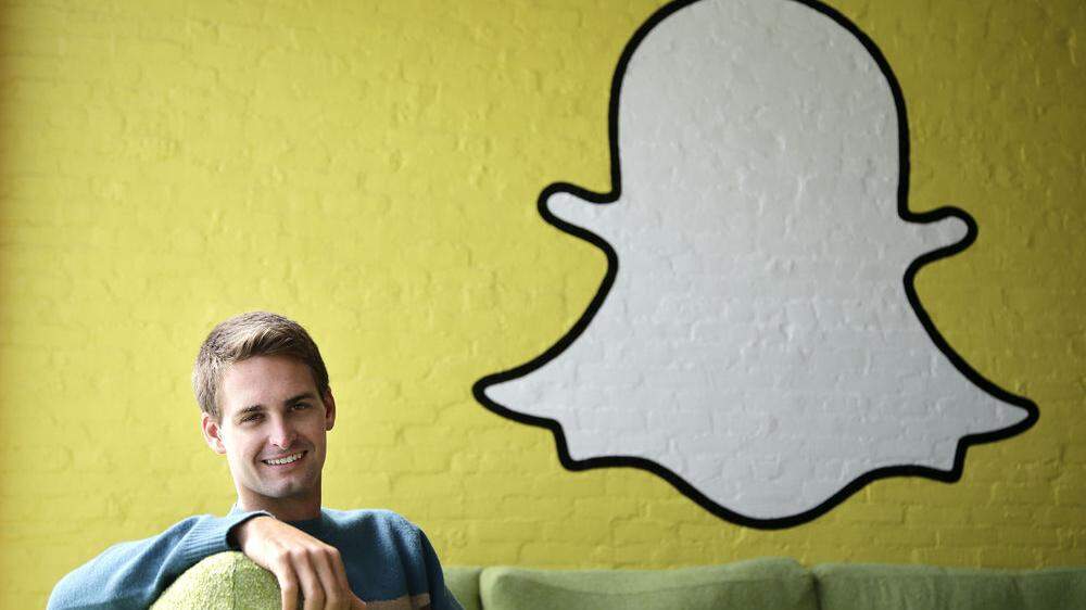 Snapchat-Boss Evan Spiegel