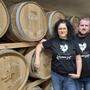In der Destillerie von Carmen und Werner Krauss lagern 290 Holzfässer mit Whiskey und Rum